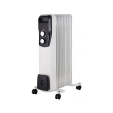 Обігрівач масляний Vinga VOH-07X1, 1500 Вт, 15 кв.м, підлоговий, 6.2 кг, білий
