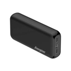 Зовнішній акумулятор (Power Bank) Energizer Type-C 20000 mAh Black (UE20010)