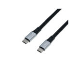 Кабель Type-C/Type-C - 1.0 М Grand-X TPC-02, 10Mb/s, PD, 65W, BOX