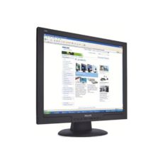  19" Philips 190S8 Class A 1280  1024 TN  5:4 VGA + DVI Black - Silver ..