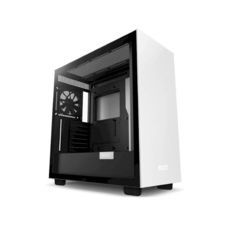    NZXT, H7 v1 2022 Base Edition ATX Mid Tower Chassis Black and White