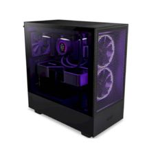    NZXT, H Series H5 Flow Edition ATX Mid Tower Chassis All Black