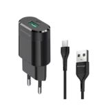 Зарядний пристрій USB 220В Grand-X 5V 2,1A (CH-17T) з кабелем Type C