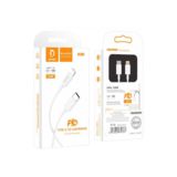 Кабель Type-C/Lightning - 1.0 м Denmen D10L PD 20W