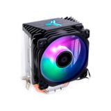 Вентилятор CPU універсал Qube QB-OL1200E теплові трубки, 1x92 мм, 26dBA, 3-pin, max TDP:90W, 2000RPM, RGB-подсветка, для Intel и AMD, Hydraulic Bearing /Радиатор:93x63 x128мм /Intel 1700/Intel 1200/115X/775/ AMD 754/939/AM2(+)/AM3(+)/AM4/AM5/FM2(+)