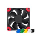 Вентилятор 80 mm Noctua NF-A8 PWM CHROMAX.BLACK.SWAP для корпуса 80x80x25мм SSO2 450 - 2200 об/мин 17,7 дБ