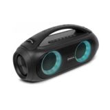 Портативні колонки REAL-EL X-745, чорний (40Вт, Bluetooth, USB, AUX, 3000мА*год)