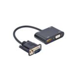Перехідник Cablexpert A-VGA-HDMI-02, VGA на HDMI/VGA+Аудио 3,5