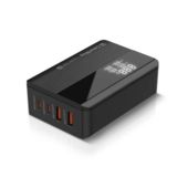 Зарядний пристрій USB 220В Colorway Power Delivery (2USB-A + 2USB TYPE-C) (65W) черное (CW-CHS040PD-B)