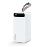 Зовнішній акумулятор (Power Bank) WEKOME WP-283 50 000mAh білий