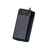 Зовнішній акумулятор (Power Bank) Denmen 30000 mAh DP17, чорний