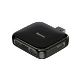 Хаб-юсб 2.0 Baseus CAHUB-CW01 Fully folded portable 4-х портовий, Black