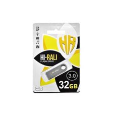 USB 3.0 Flash Drive 32 Gb HI-RALI Shuttle Silver (HI-32GB3SHSL)