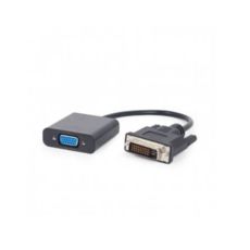 Адаптер-перетворювач DVI-D dual link(male) -VGA(female), довжина кабеля 10см Cablexpert A-DVID-VGAF-01-