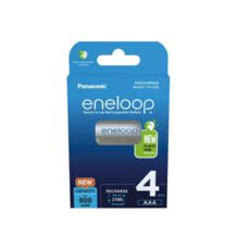  R3 Panasonic Eneloop BK-4MCDE/4BE, AAA/(HR03), 800mAh, LSD Ni-MH, Eco Box 4, Japan