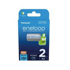  R6 Panasonic Eneloop BK-3MCDE/2BE, AA/(HR6), 2000mAh, LSD Ni-MH, Eco Box 2, Japan