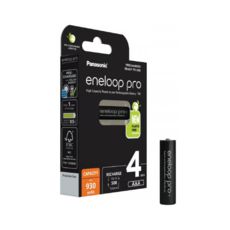  R3 Panasonic Eneloop Pro BK-4HCDE/4BE, AAA/(HR03), 930mAh, LSD Ni-MH, Eco Box 4, Japan