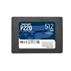  SSD SATA III 512Gb 2.5" Patriot P220 3D NAND 550/500MB/s (P220S512G25)