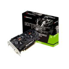 ³ BIOSTAR GTX 1050Ti, Biostar, 4Gb GDDR5, 128-bit, DVI/HDMI/DP, 1392/7008 MHz (VN1055TF41)