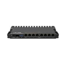  MikroTik RB5009UPr+S+IN (7x1GE LAN PoE, 1xSFP+, 1x2.5GE LAN PoE, 1xUSB 3.0, PoE in, DC, 2-pin, max PoE 130W)