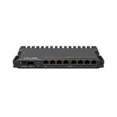  MikroTik RB5009UPr+S+IN (7x1GE LAN PoE, 1xSFP+, 1x2.5GE LAN PoE, 1xUSB 3.0, PoE in, DC, 2-pin, max PoE 130W)