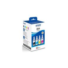 Чернила Epson L100, Multipack (C,M,Y,Bk) OEM (C13T66464A)