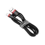 Кабель USB 2.0 Lightning - 2.0 м Baseus CALKLF-C19 cafule Cable USB 1.5A Red+Black