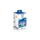 Чернила Epson L100, Multipack (C,M,Y,Bk) OEM (C13T66464A)