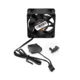 Вентилятор 60 mm Frime (FF6025.25) 3pin+Molex, розміри 60x60x25мм Black