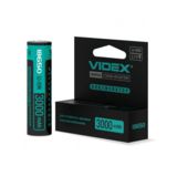 Акумулятор 18650 Li-Ion VIDEX 18650 (без защиты), 3000mAh, bulk, без ПДВ