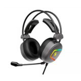 Навушники ігрові Bloody MC750 (Grey) 7.1 віртуальний звук, RGB підсвічування, USB