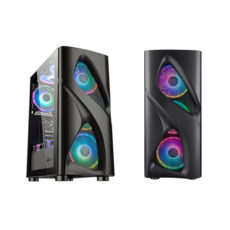   GOLDEN FIELD PHANTOM 5 (1094B) 3*120 FANS, ATX,  