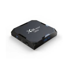 - XX96 Max Plus Ultra Amlogic S905x4/4Gb/32Gb/Wi-Fi 2.4G+5G+100 Lan/USB3.0/Mali-G31/HDMI/Display/ AV1/BT4.1/Android 11