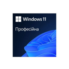 Microsoft Windows 11 PRO 64BIT UKRAINIAN INTL 1PK DSP OEI DVD (FQC-10557)