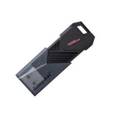 USB 3.2 Flash Drive 128 Gb Kingston DataTraveler Exodia Onyx Gen 1 Black (DTXON/128GB)