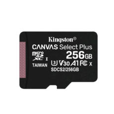  ' 256 GB microSDXC (UHS-1) Kingston Canvas Select Plus 256Gb class 10 1 (R-100MB/s) (SDCS2/256GBSP)