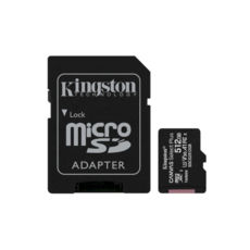  ' 512 GB microSDXC (UHS-1) Kingston Canvas Select Plus 512Gb class 10 1 (R-100MB/s) (adapter SD) (SDCS2/512GB)