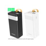 Зовнішній акумулятор (Power Bank) Denmen 40000mAh DP23, DC5V/2.1A, li-polymer + ліхтар
