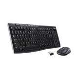 Комплект Logitech Wireless Desktop MK270, укр. USB (радио, клавиатура+оптическая мышь) 920-004509