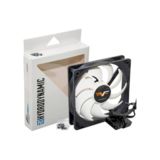 Вентилятор 120 mm Frime Bearing Black/White 3Pin+Molex 1300rpm FD (FWF120HB3) 120x120x25мм