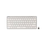 Клавіатура бездротова A4tech FBX51C (White) з ножичним перемикачем, біла