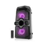 Портативні колонки REAL-EL X-771, чорний (50Вт,Bluetooth,USB,microSD,AUX,8000mA*)