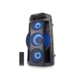 Портативні колонки REAL-EL X-777, чорний (65Вт,Bluetooth,USB,microSD,AUX,8800mA*)
