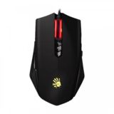 Миша A4Tech A70A Bloody (Matte Black), Activated Blazing Gaming, 100-4000DPI, металеві ніжки, чорна матова