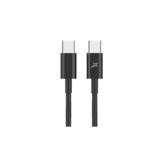 Кабель Type-C/Type-C - 1.0 м Grand-X CC-03B 20W для швидкої зарядки, Black