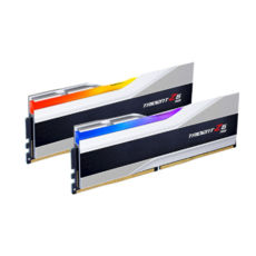  ' G.Skill Trident Z5 RGB Silver DDR5-6000 64GB (2x32GB) CL32-38-38-96 1.40V (F5-6000J3238G32GX2-TZ5RS)