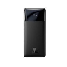   (Power Bank) Baseus 20000mAh 20W PPBD050501 Bipow Digital Display Black Overseas Edition