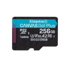  ' 256 GB microSDXC Kingston Canvas Go Plus Class 10 V30   (SDCG3/256GBSP) 