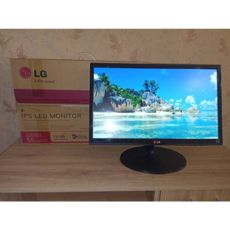  22" Full HD IPS LED LG 22EA53 1920*1080 .  14  ( HDMI-DVI + VGA-VGA)
