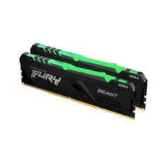  ' DDR4 2  8GB 3600 MHz Kingston Fury Beast RGB (KF436C17BBAK2/16)